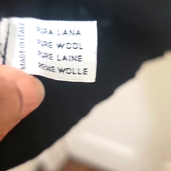 TSE MEN'S BLACK 100% SUPER FINE WOOL TURTLENECK  SWEATER SIZE XL - Picture 7 of 8